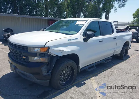 2019 Chevrolet Silverado 1500 Work Truck z USA, uszkodzony, nr VIN 1GCPWAEH2KZ258620